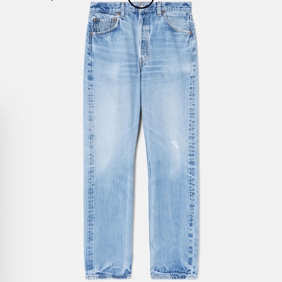 BNWT men’s Levi & RE/DONE straight upcycled vintage jeans - Picture 2 of 12